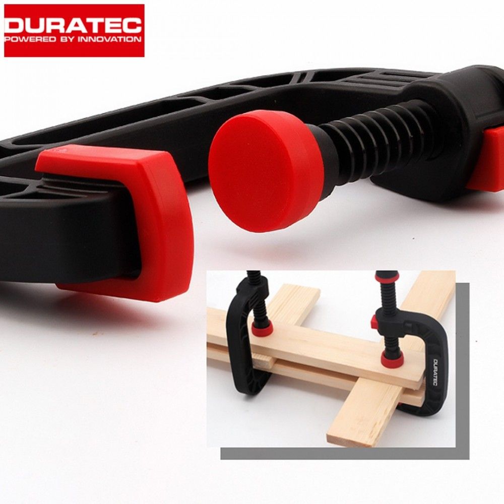 Duratec 796 Plastic Quick Release C Wood Clamp 2"