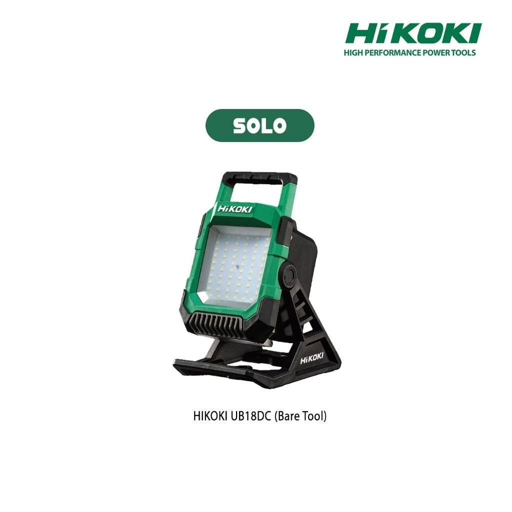 HIKOKI UB18DC 18V Cordless LED Work Light Construction Site Spotlight 4000 Lumens IP65 USB Charge UB18DC Worklight