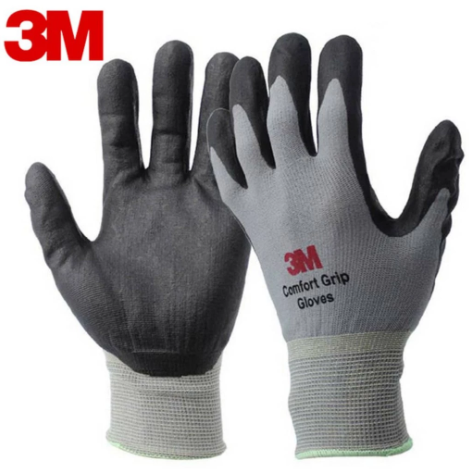 3M Comfort Grip Gloves / Hand Glove / glove Rubber Coated / SARUNG TANGAN