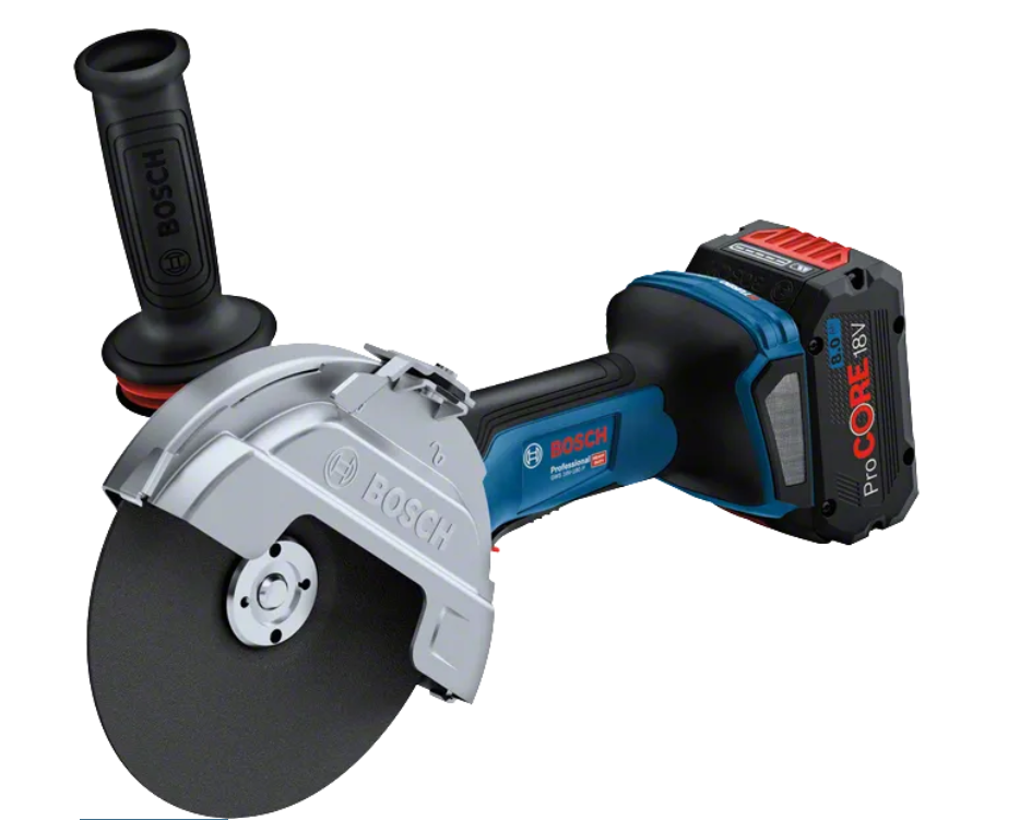 BOSCH CORDLESS ANGLE GRINDER BITURBO GWS 18V-180 PC (SET) (06019H6E01)