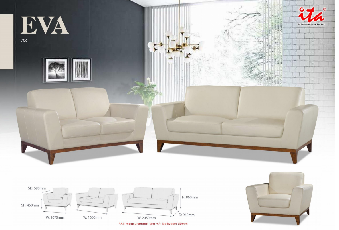 ITA OFFICE SOFA SET - EVA 1706 / SEATER 1+2+3