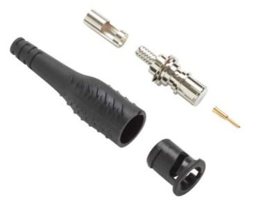 Fluke PJKPL 73104-0 73104-0,diy Insulated Bnc (m) Connector, 50 Ohm, Black