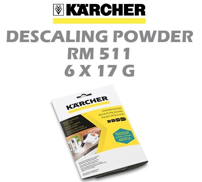 KARCHER DESCALING POWDER RM511 6X17G
