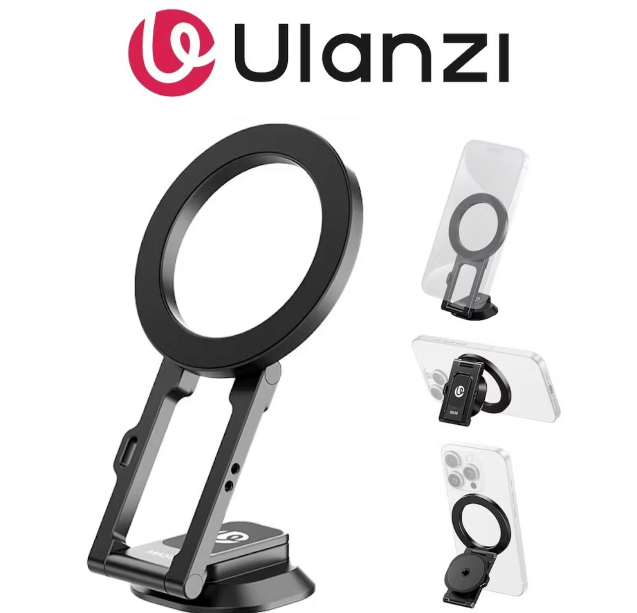 Ulanzi MA50 Uka Magnetic Phone Holder Mount Base Stand for Mobile Smartphone