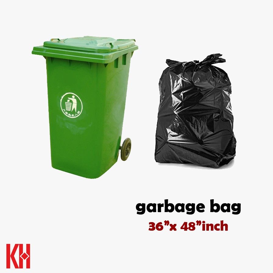 QS Garbage Bag XXL / 36" x 48" inch HDPE Beg