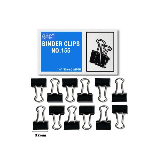 QP D/Side Clip 1¼ 32mm No.155/110/DL0003 12's