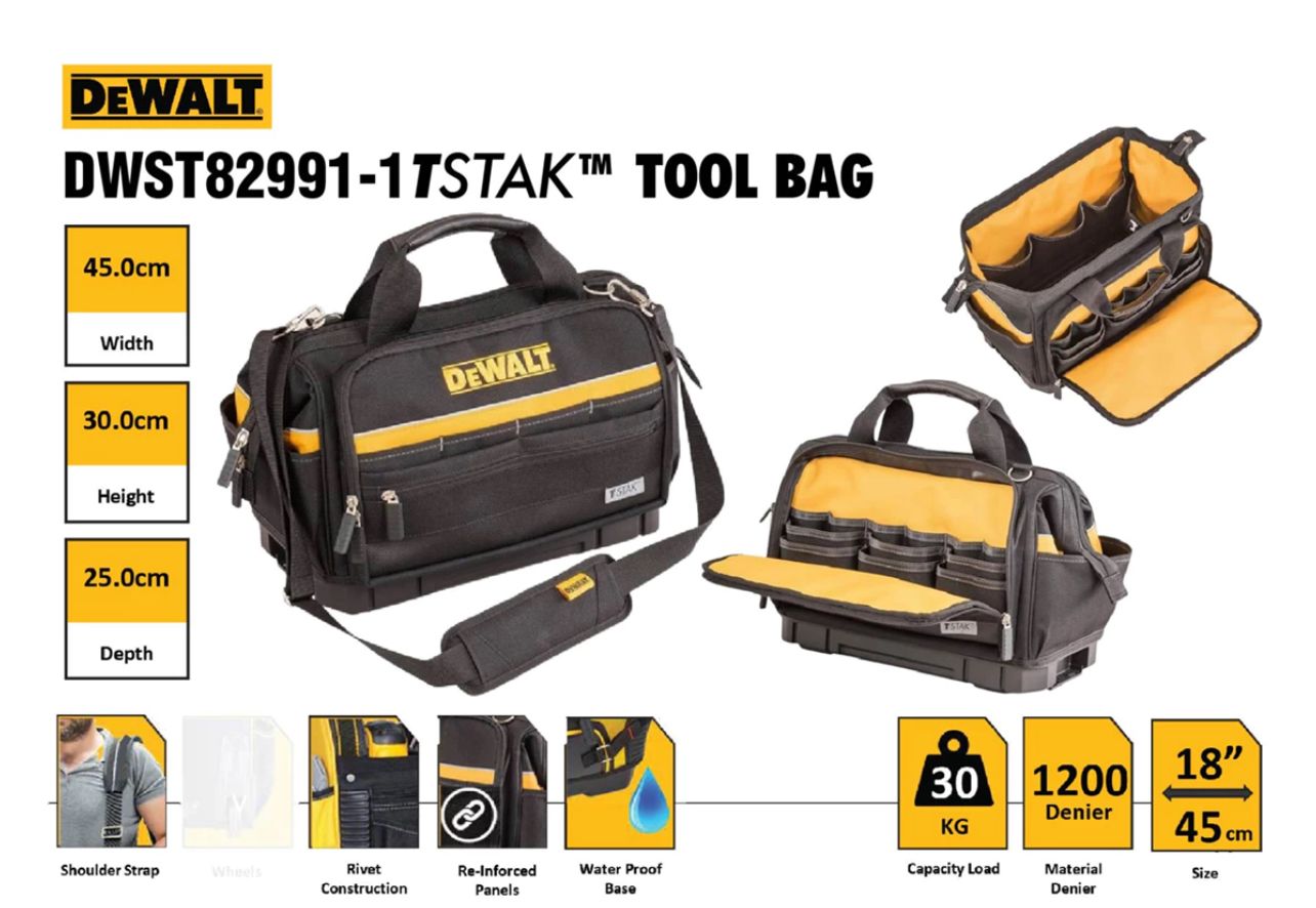 DEWALT DWST82991-1 ORIGINAL TSTAK SOFT BAG