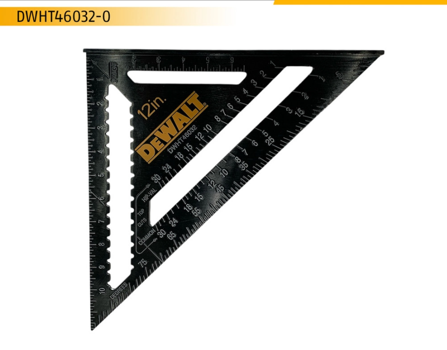 DEWALT DWHT46032-0 SPEED SQUARE, 300MM ( 12" )