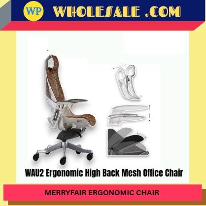 MERRYFAIR WAU2 Ergonomic High Back Mesh Office Chair