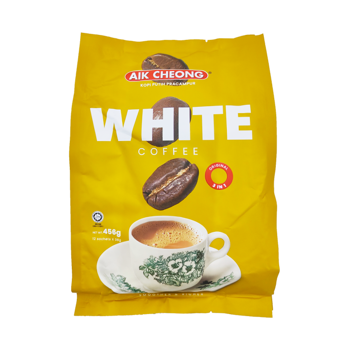 Aik Cheong White Coffee 3 In 1 Original 12 x 38 g