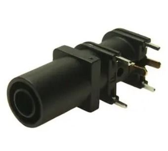 Fluke PJKPL 73099-0 73099-0,r/a 4mm Mounting Safety Jack For Pcb, Black