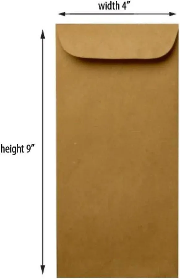 BROTHER BROWN PLAIN ENVELOPE 4FT X 9FT