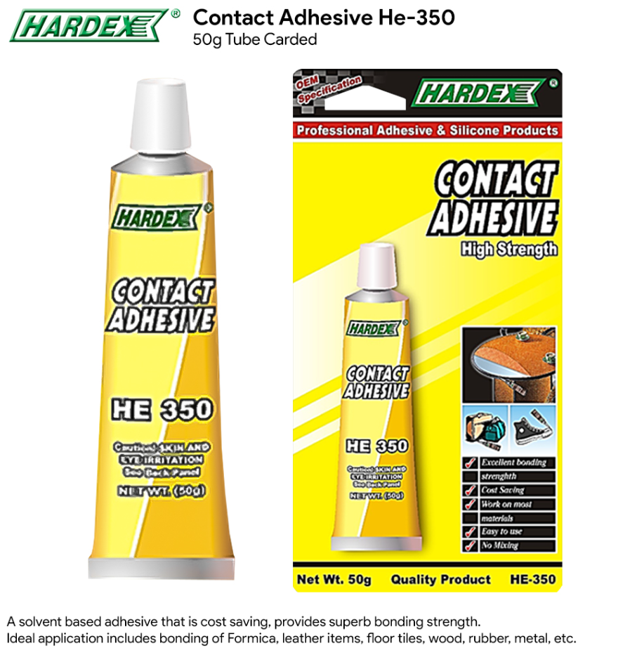 HARDEX CONTACT ADHESIVE HE-350 50G