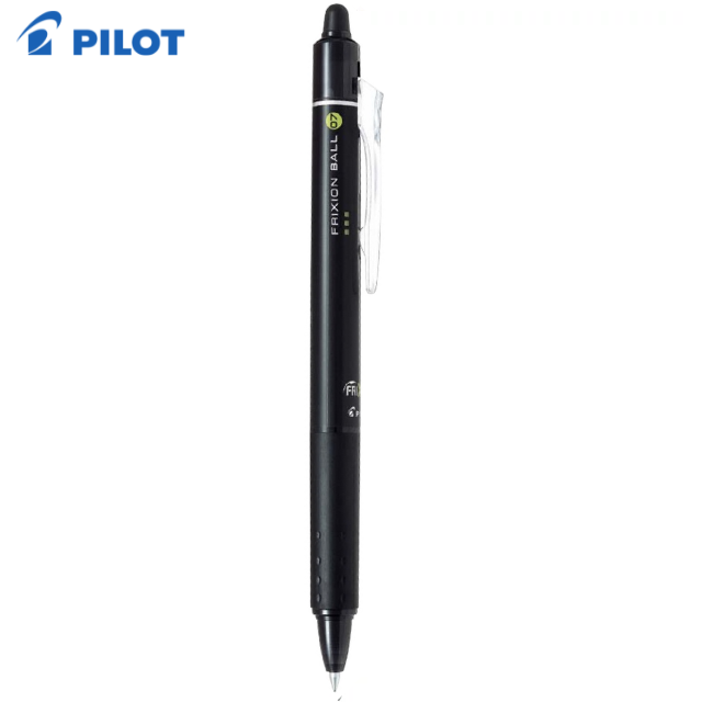 QP [ Pilot Frixion Ball 0.7mm (LFBK-23F-B) Black ]