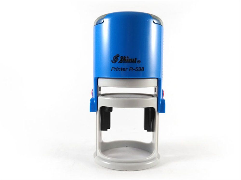 SHINY R-538 SELF-INKING PRINTER RUBBER STAMP WITH RUBBER 38mm