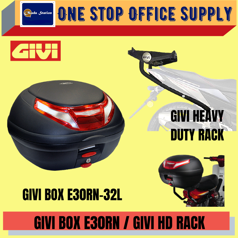 GIVI BOX E30RN / GIVI HEAVY DUTY RACK / GIVI BOX SET