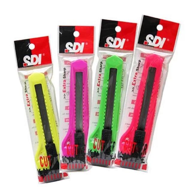 SDI 0426A BIG CUTTER KNIFE 18MM / PISAU TOLAK BESAR PEMOTONG