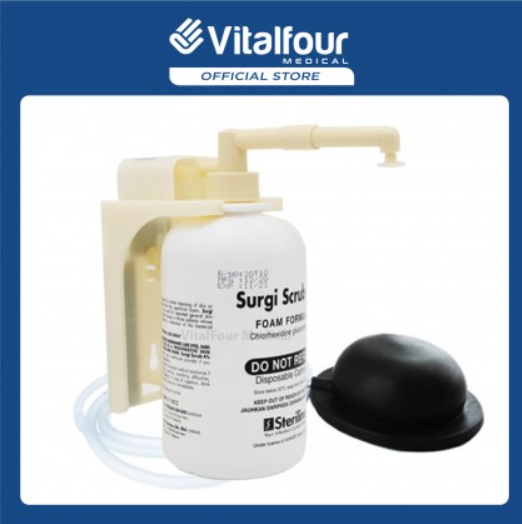 VITALFOUR STERILINE SURGISCRUB SURGI SCRUB FOAM 4% (800ML)