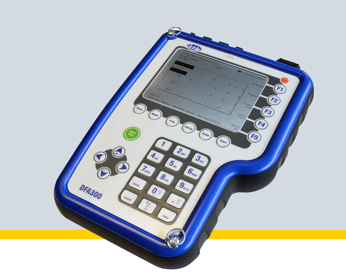 Double DFA300 RFI & Acoustic Signal Surveyor