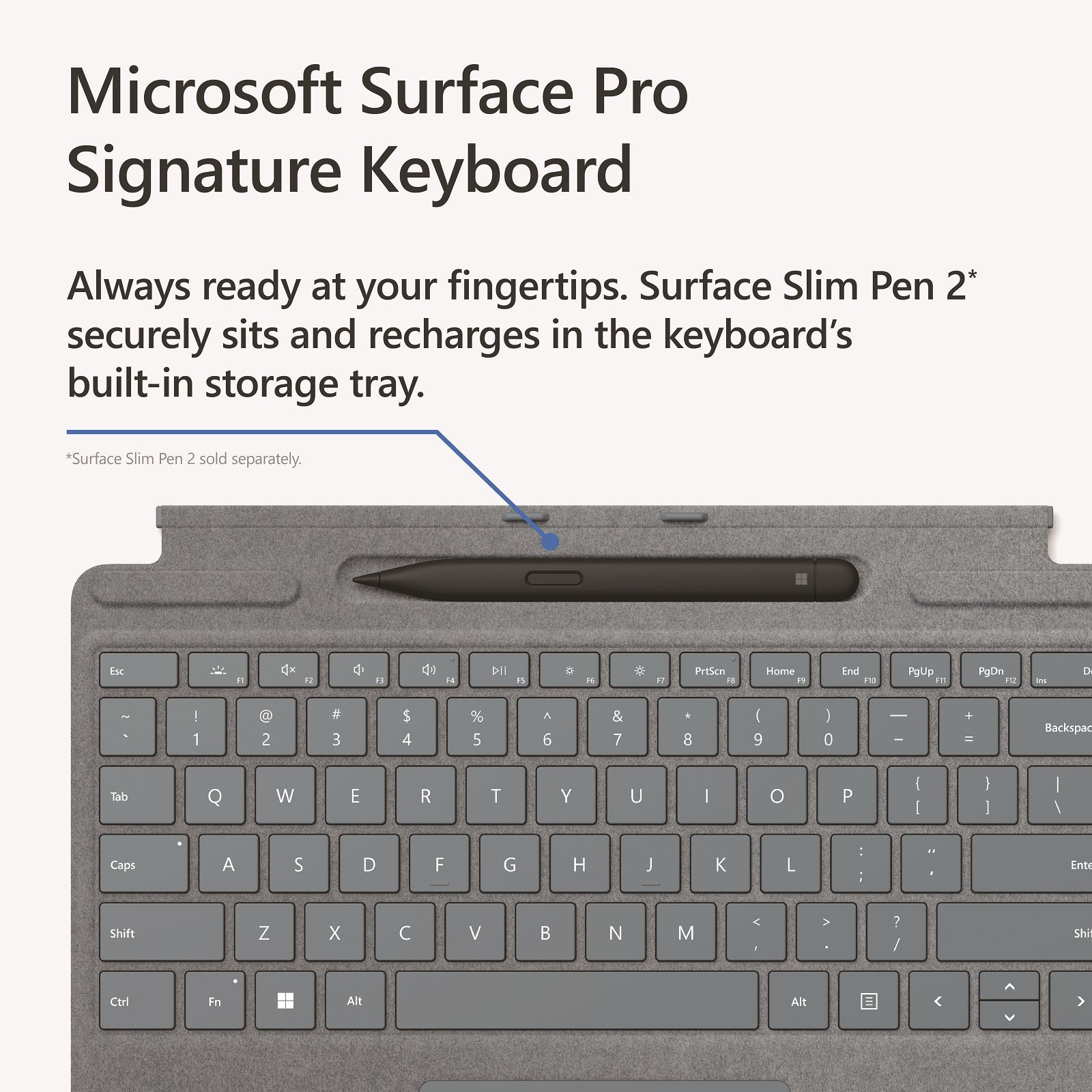 Microsoft Surface Pro Signature Keyboard with Slim Pen 2