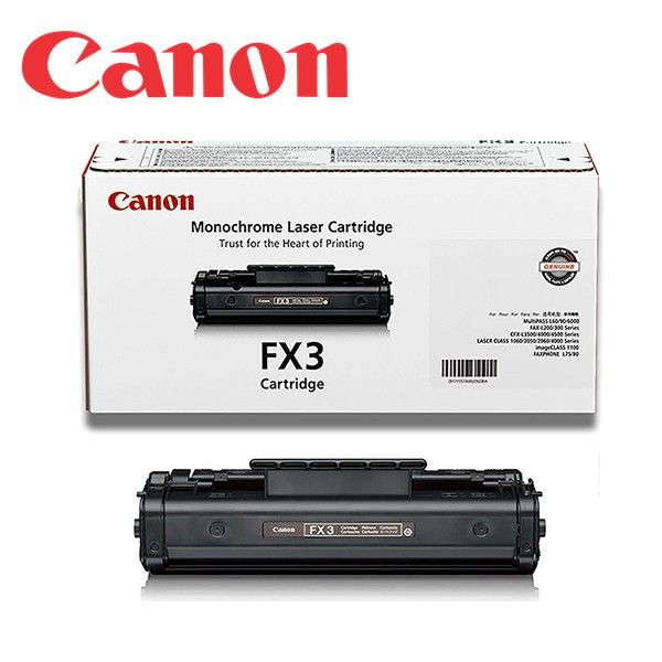 Canon FX-3 Genuine Toner Cartridge