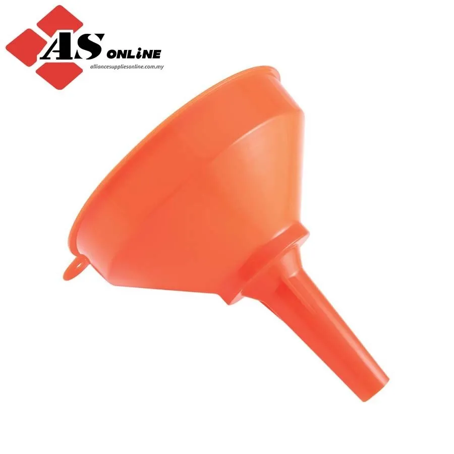 KENNEDY Funnel, 160mm, Polypropylene, Straight Rigid Spout