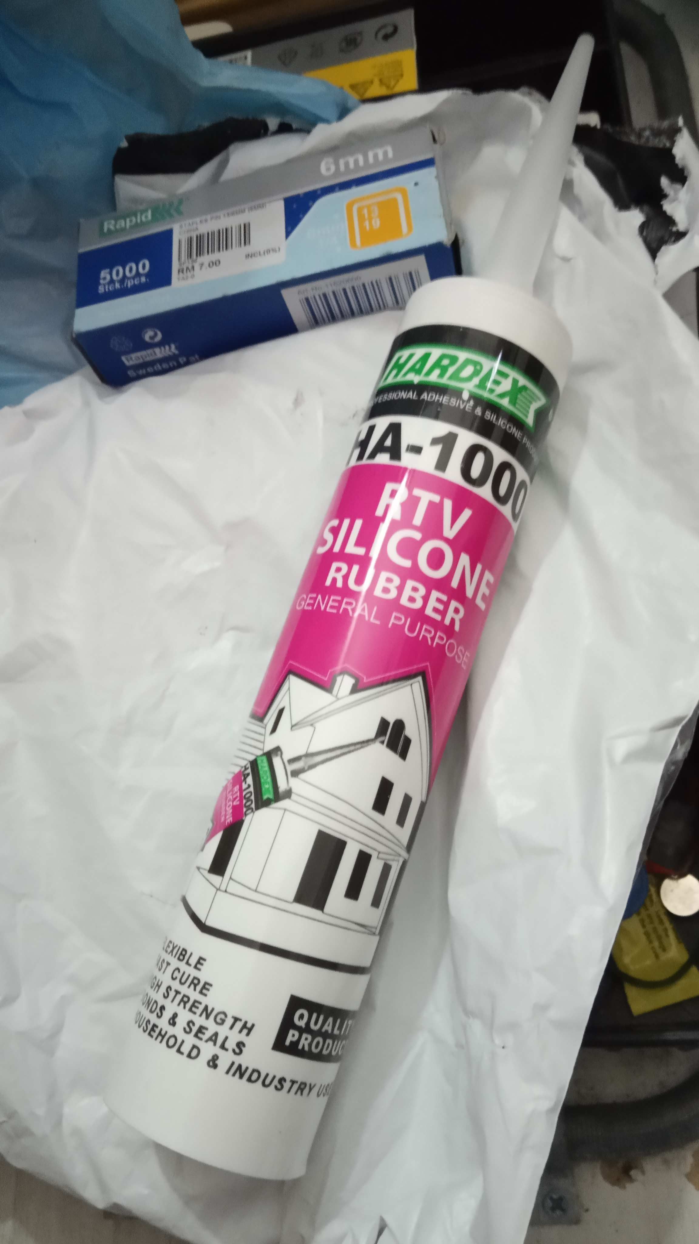 HARDEX HA1000 RTV Silicone Rubber General Purpose