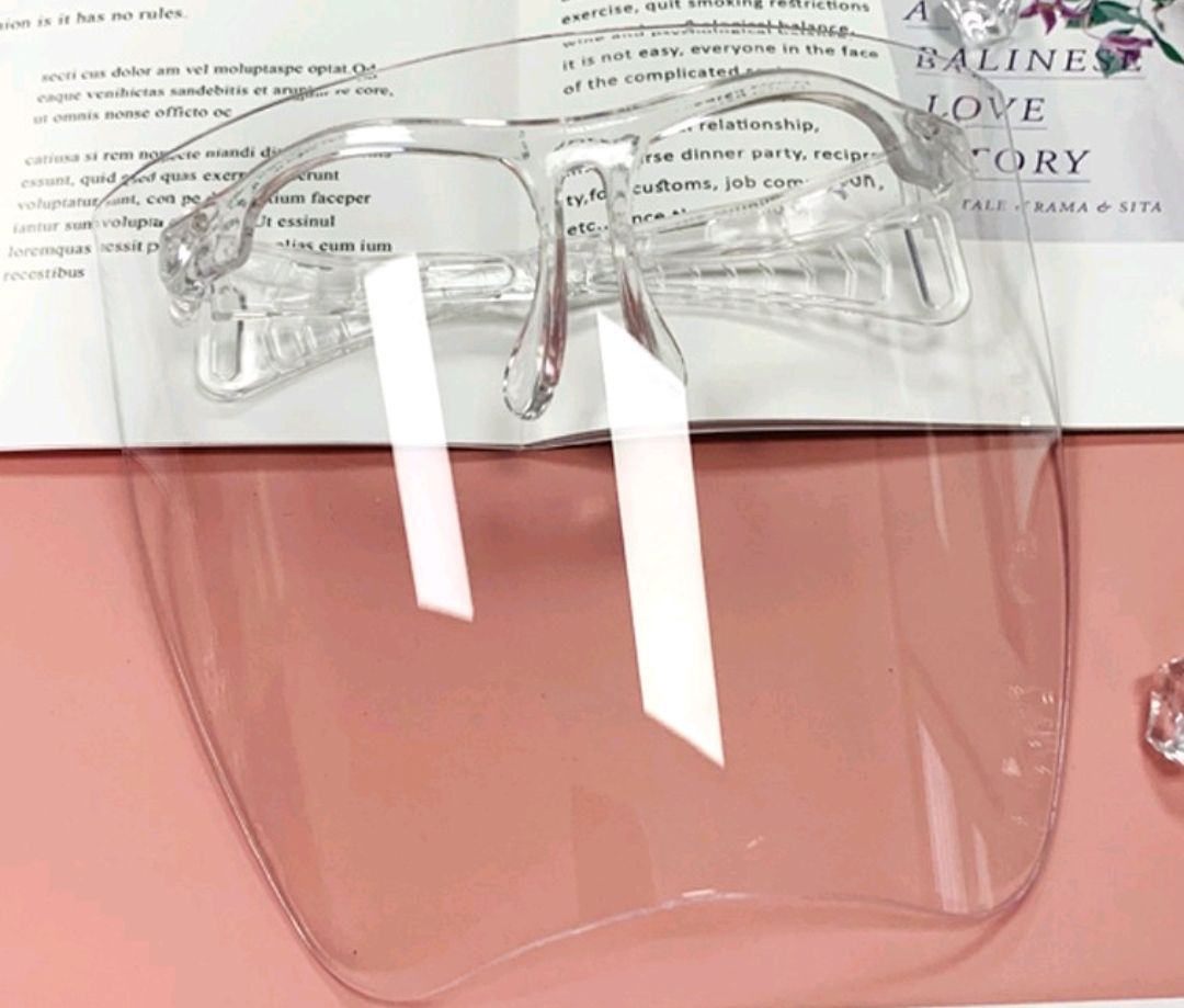 NA Full Face Shield Anti-fog Eye Shields NEW DESIGN TRANSPARENT