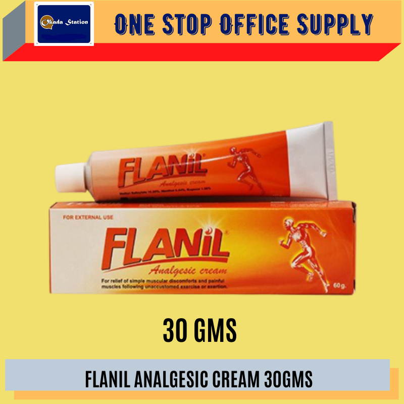 FLANIL ANALGESIC CREAM 30 GMS /FLANIL /Cream /Analgesic Cream /30gms /First Aid Kits /Flanil Analgesic Cream