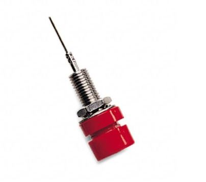 Fluke PJKPL 4005-2 Banana Jack, .025 Sq Pin (red) 10/pkg