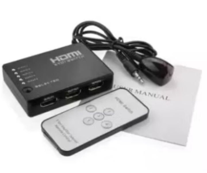 HDMI 5 PORT SWICTH 5 x 1 WITH AUTO SWITCH SUPPORT
