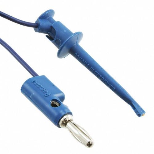 Fluke PATCH 3782-60-6 Minigrabber/banana Plug (blue)