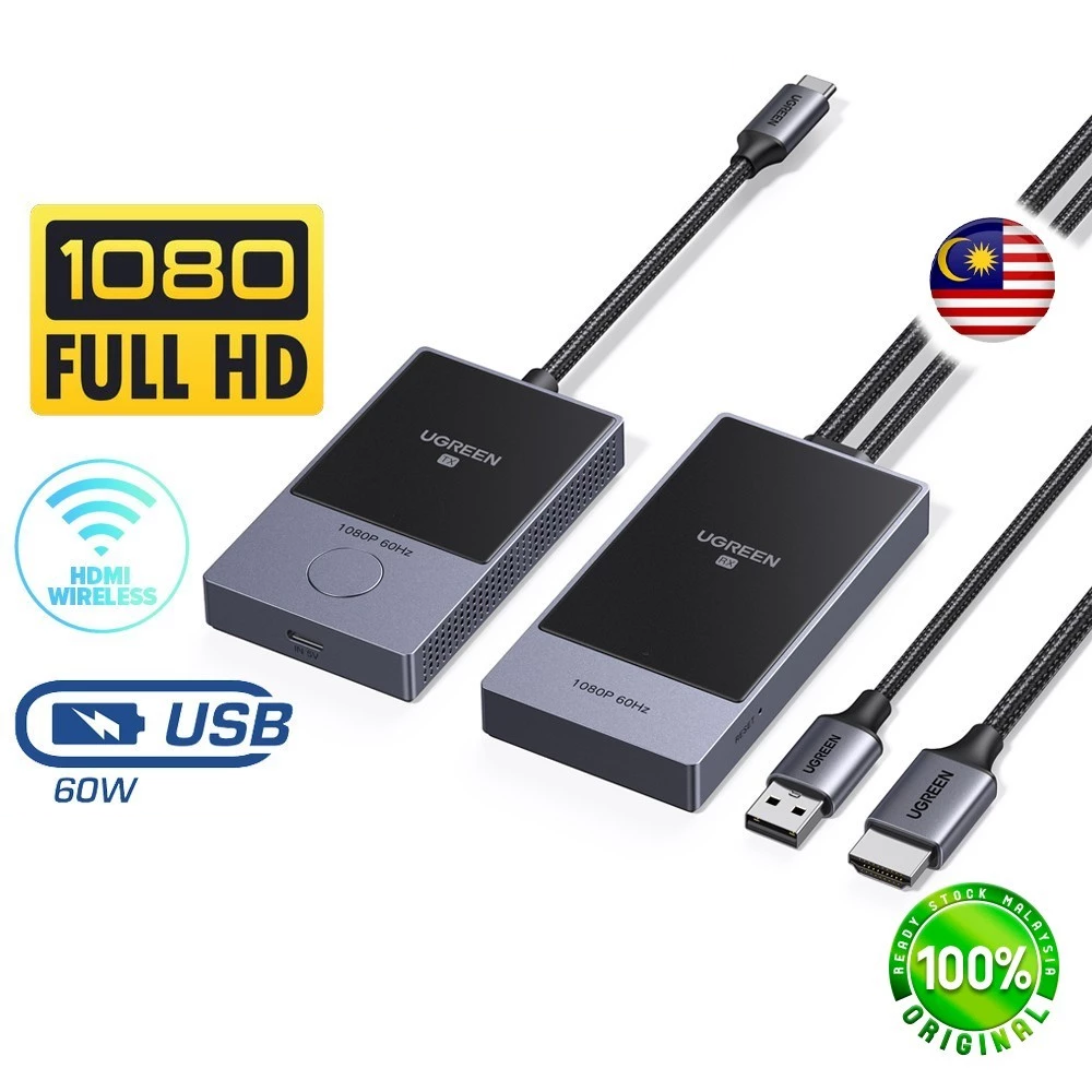 UGREEN 5G Wireless Display 1080P HDMI Extender 30 Meters