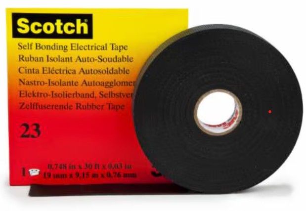3M SCOTCH TAPE NO:23 (BLACK)