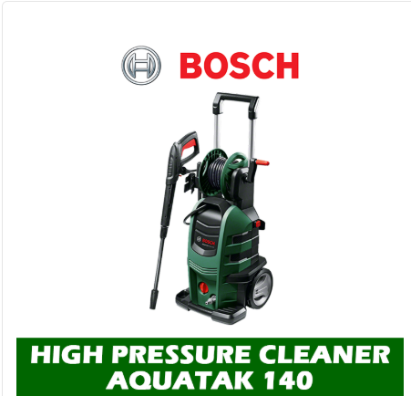BOSCH 2100w High Pressure Washer Aquatak140