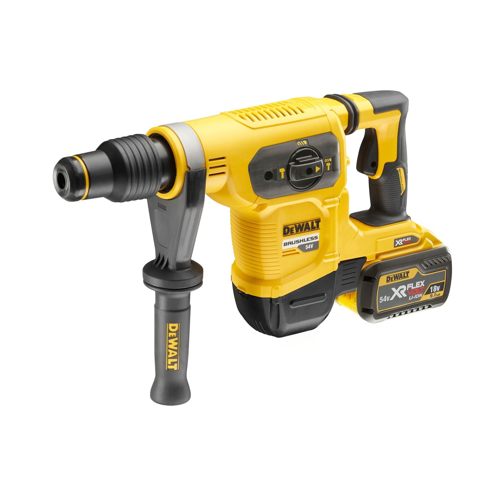 DEWALT 54V Brushless 3-Mode 40mm SDS-MAX Combi Cordless Hammer