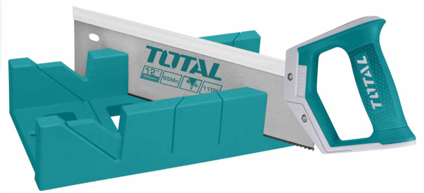 ORIGINAL TOTAL MITRE BOX AND BACK SAW SET (12") - THT59126