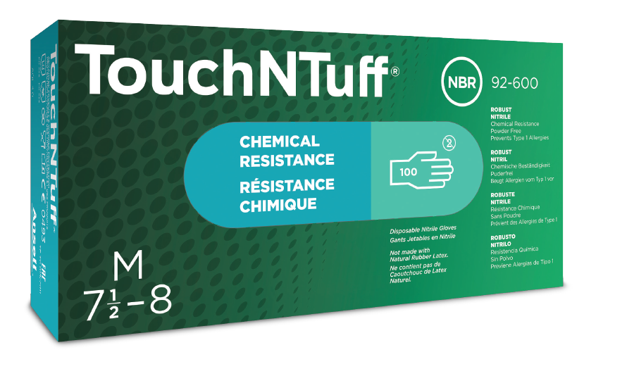 ANSELL TouchNTuff 92-600 Nitrile Gloves (Disposable Gloves)