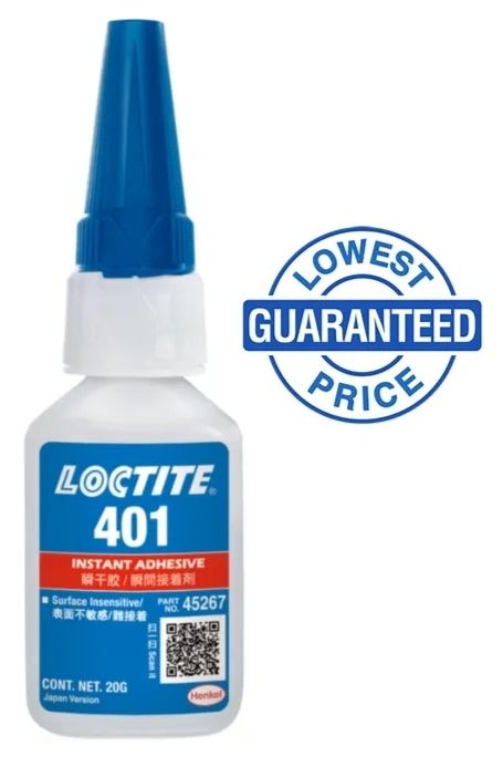 Loctite 401 instant adhesives 20g - Free delivery
