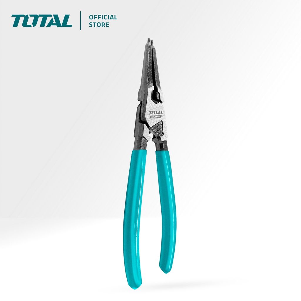 TOTAL INTERNAL CIRCLIP PLIERS STRAIGHT 180° TO INSTALL OR REMOVE CIRCLIPS ON SHAFTS & INSIDE BORES (7") THTJ21803