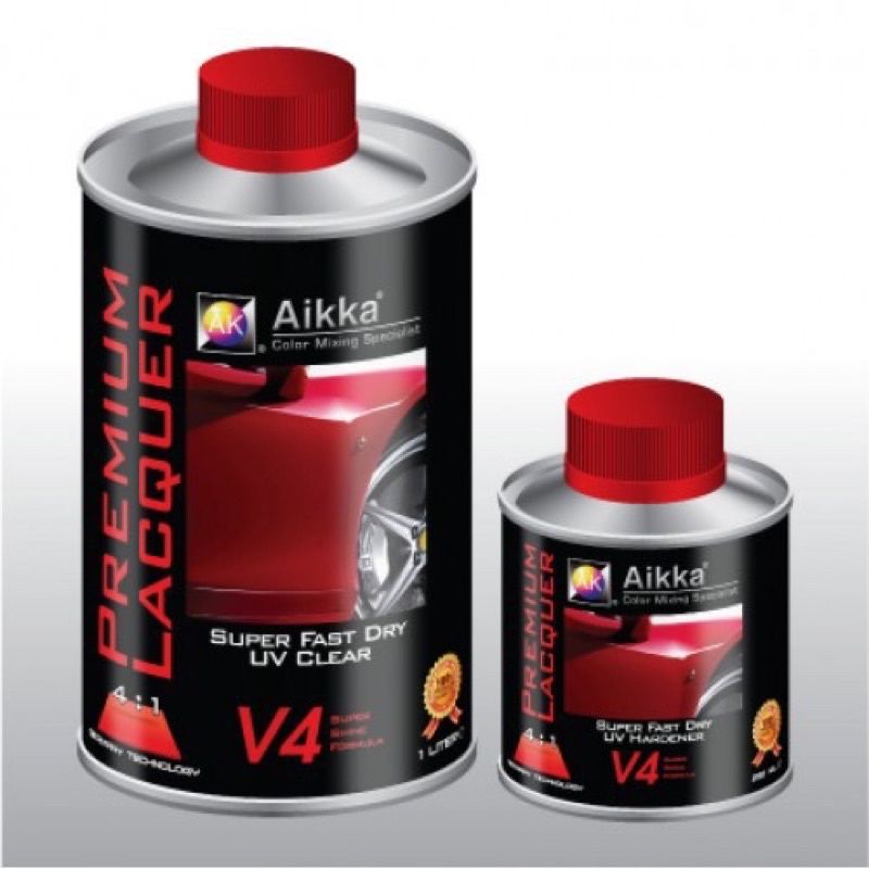 AIKKA V4 SUPER FAST DRY UV CLEARCOAT 4:1