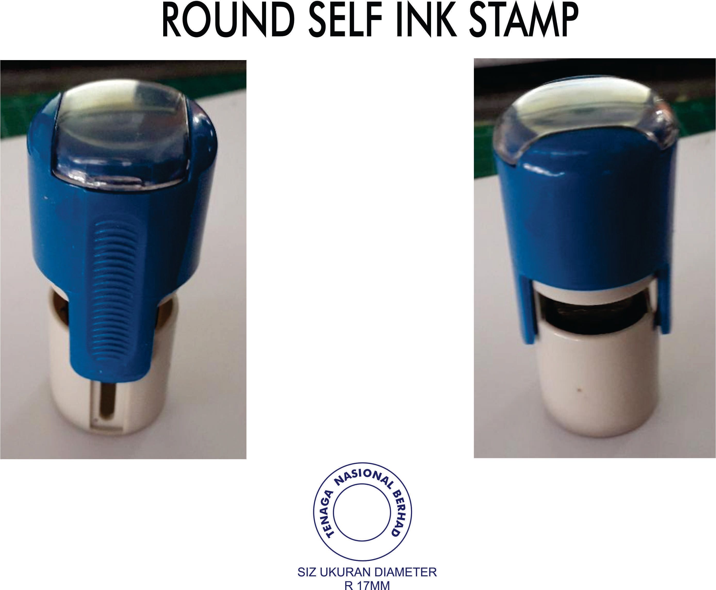 MAXSTAMP ROUND SELF-INKING STAMP C-17 ( DIA 17MM)