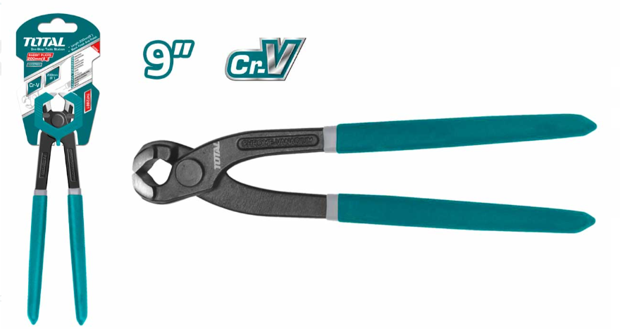 TOTAL RABBIT PLIERS CR-V STEEL (9") THT2891
