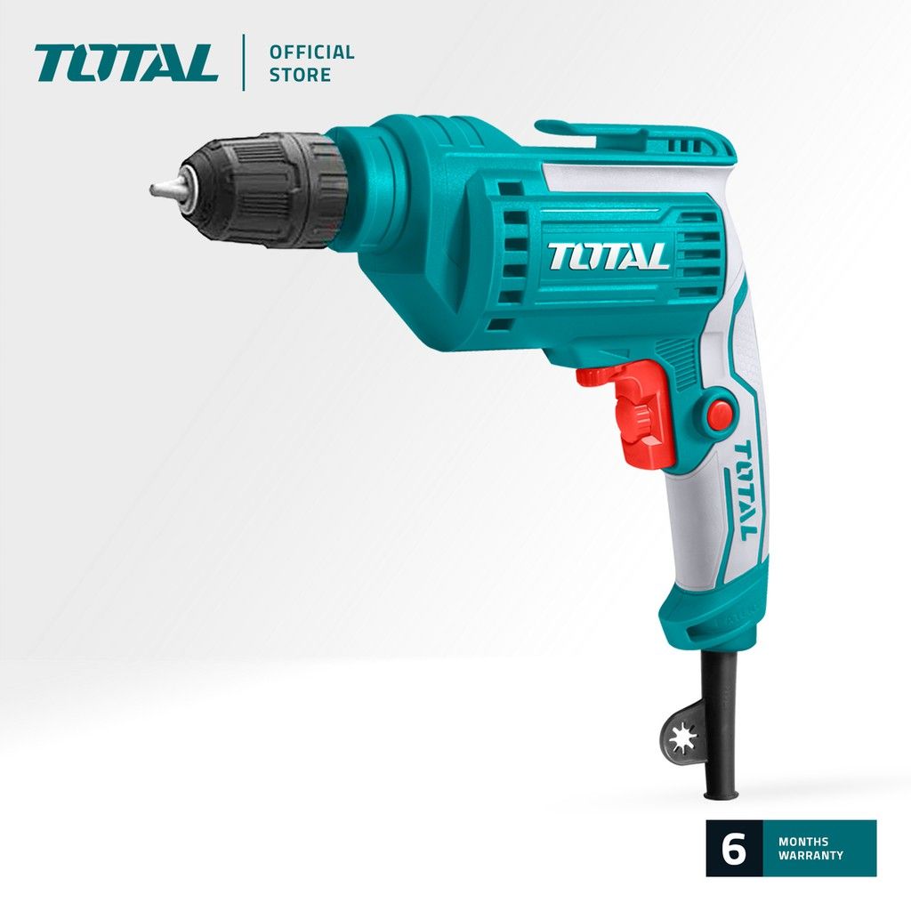 TOTAL TD2051026-2 ELECTRIC DRILL 500W (KEYLESS DRILL CHUCK WITH VARIABLE SPEED CONTROL.)