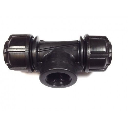 OEM Female Tee Polypipe Thread 63MM X 2"