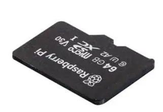 PI OS - 64GB MicroSDXC Card, RASPBERRY-PI