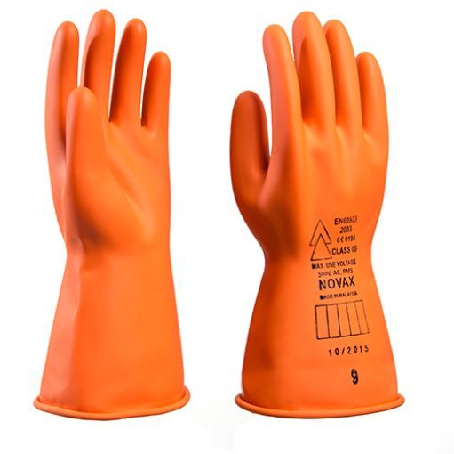 NOVAX RUBBER INSULATING GLOVES NOVAX RUBBER ELECTRICAL INSULATING |NOVAX®