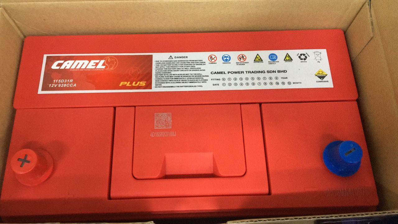 Camel Battery Camel Model 115D31R/L