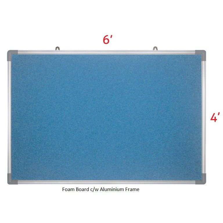 QS Foam Notice Board 4' x 6'