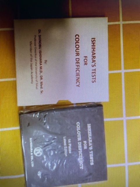 qs Colour Blind Test Book